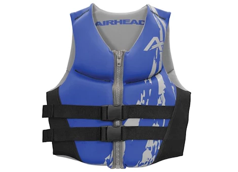 Airhead Swoosh NeoLite Kwik-Dry Youth Life Vest - Blue Main Image